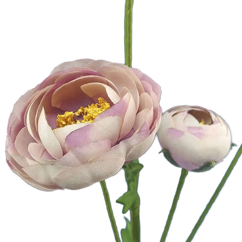 32" Ranunculus Stem with Leaves by Ashland