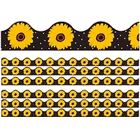 Eureka The Hive Black Floral Deco Trim® Set