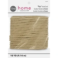 Dritz® Home 13/64" x 10yd. Natural Twist Cord