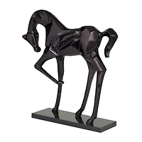 The Novogratz 19" Aluminum Horse Sculpture