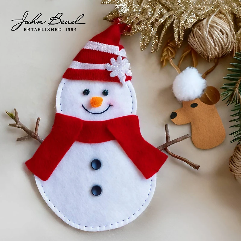 John Bead 9" x 12" Assorted Acrylic Craft Felt Sheets Value Pack, 50ct.