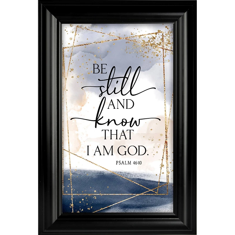 Be Still Heaven Sent Framed Plaque