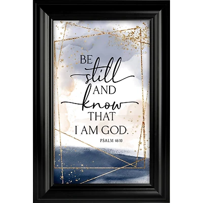 Be Still Heaven Sent Framed Plaque