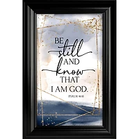 Be Still Heaven Sent Framed Plaque