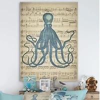 Designart - Octopus Music Score II