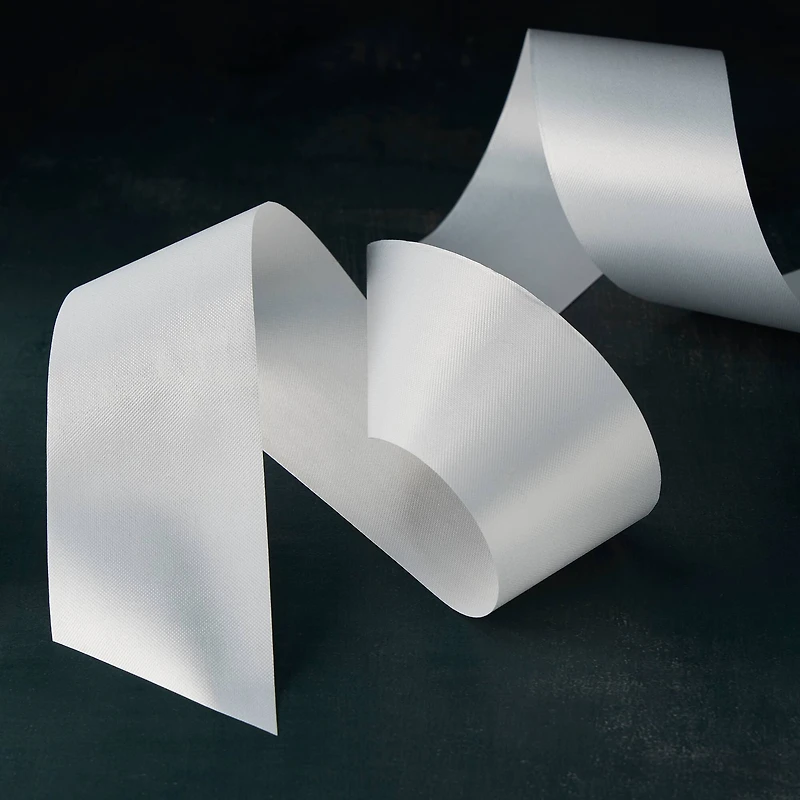 2.5" x 50yd. Satin Floral Ribbon by Celebrate It