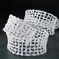 12 Pack: 1.5'' x 3yd. Wired Knit Check Ribbon by Celebrate It®