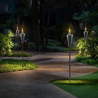 Sorbus 60" Matney Cone Stainless Steel Outdoor Torches , 2ct.