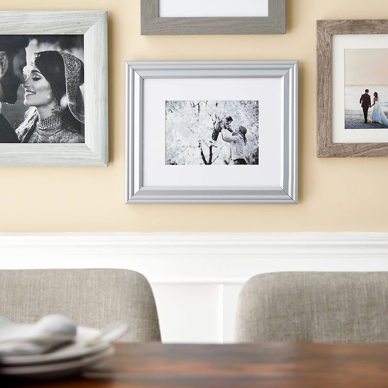 Lifestyles Silver Frame with Mat by Studio Décor