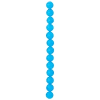 12 Pack: Aqua Glass Round Beads, 14mm by Bead Landing™