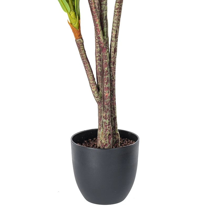 5ft. Potted Artificial Dracaena Tree