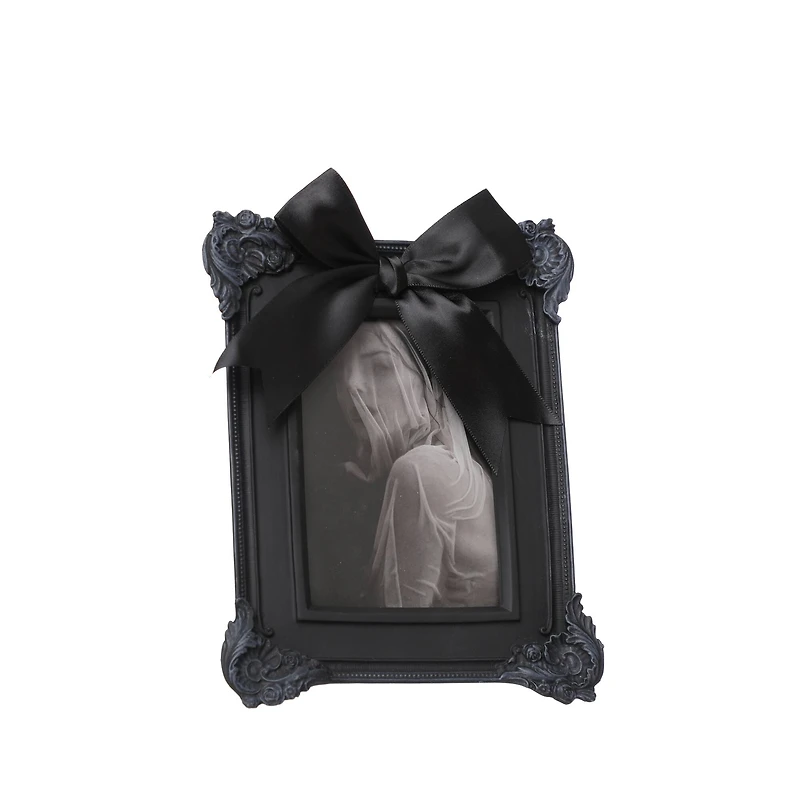 4" x 6" Black Ornate with Bow Tabletop Frame by Ashland®