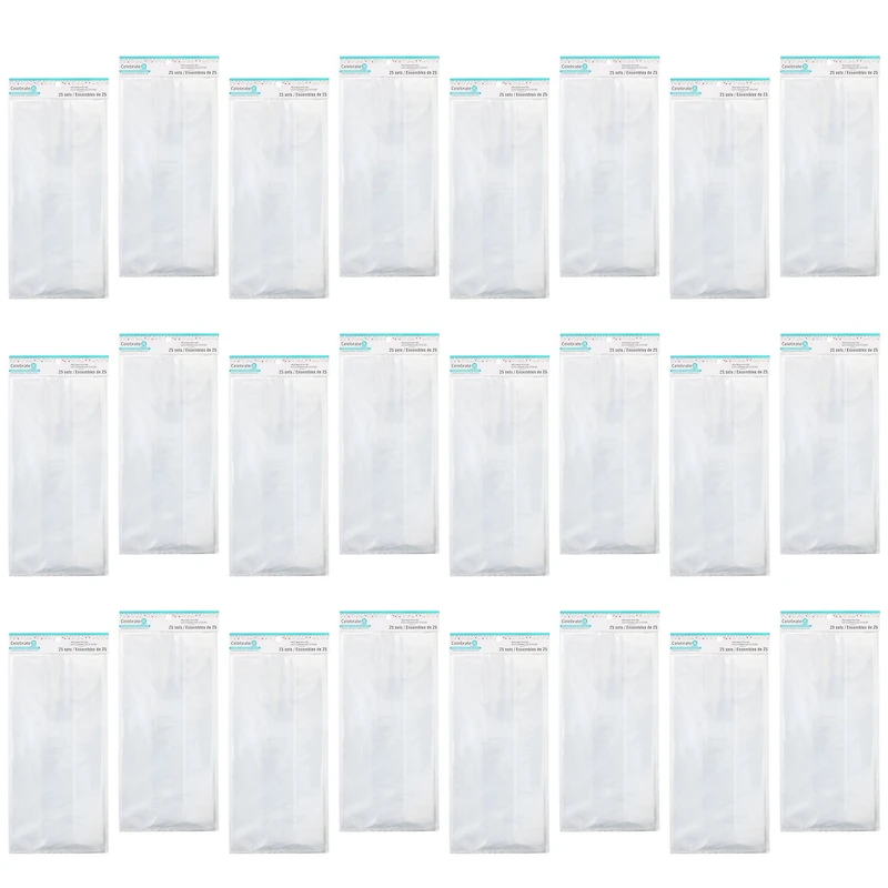 24 Packs: 25 ct. (600 total) Mini Loaf Treat Bags by Celebrate It®