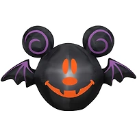 3ft. Airblown® Inflatable Halloween Mickey Jack-O-Lantern Bat