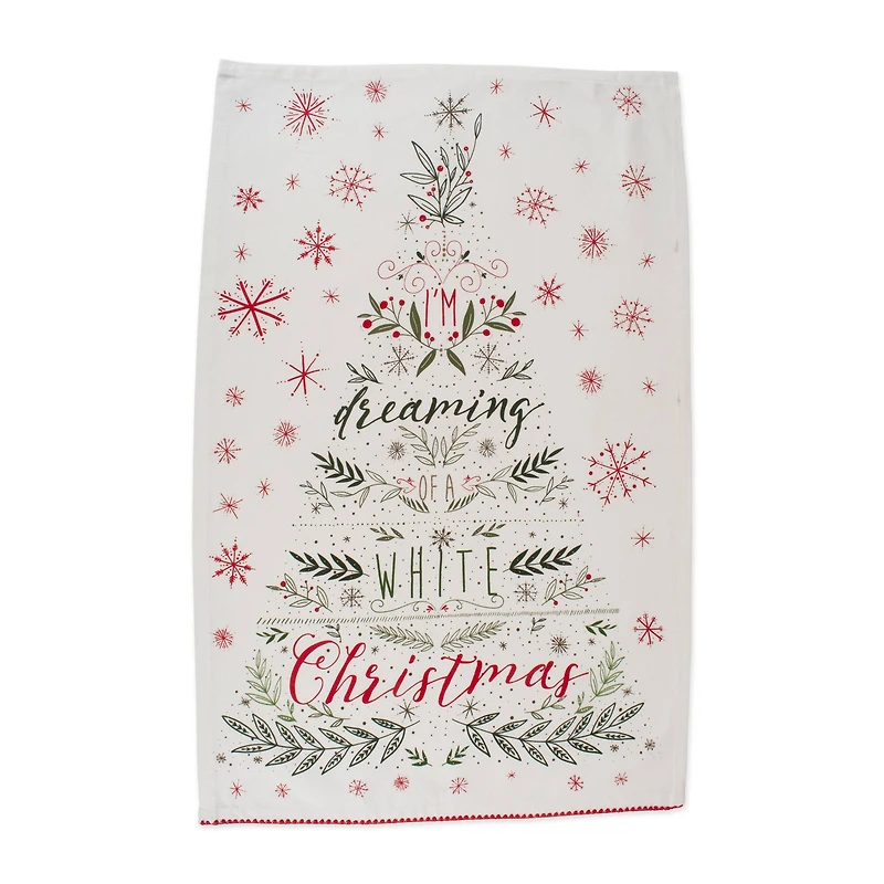 DII® Noel Printed Dishtowel Set