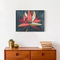 Pink Lotus 16" x 12" Canvas Wall Art
