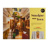 Rolife® Sunshine Town DIY Book Nook Shelf Insert Kit