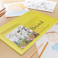 12 Pack: Strathmore® 300 Series Sequential Art Smooth Bristol Paper Pad, 11" x 17"