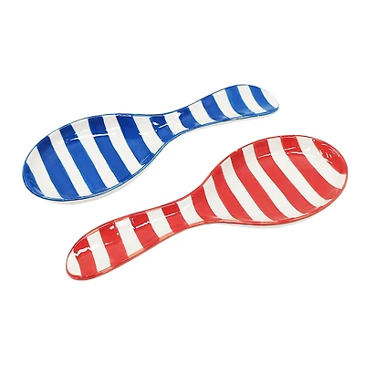 Assorted Striped Spoon Rest by Ashland®, 1pc.