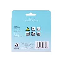 PME Party® Blue Happy Birthday Candle