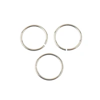 8mm Sterling Silver Jump Rings, 20ct. by Bead Landing™