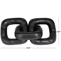 The Novogratz 11" Aluminum Chain Sculpture