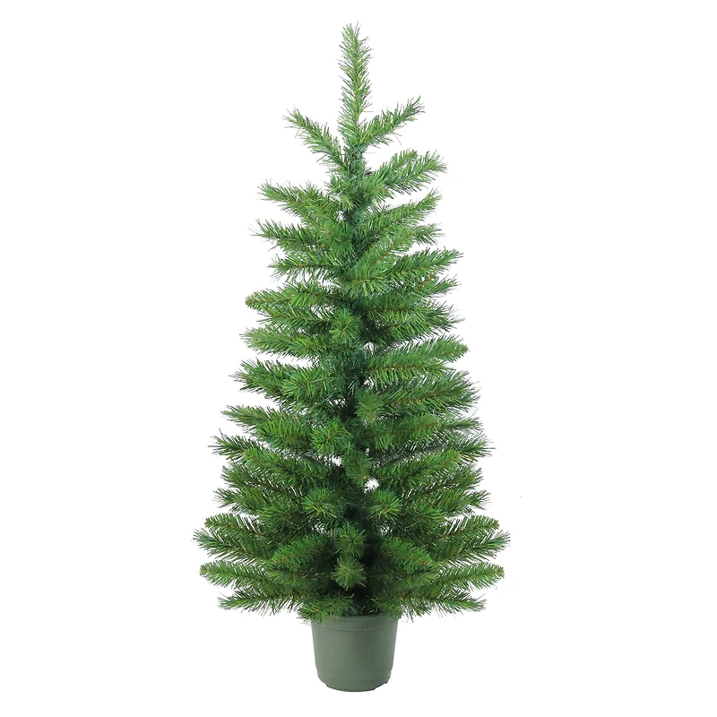 4ft. Unlit Norway Spruce Artificial Potted Christmas Tree