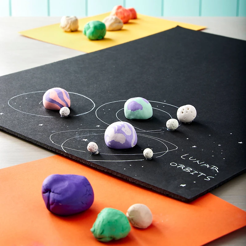 12 Packs: 2 ct. (24 total) 18" x 24" Black Foam Boards