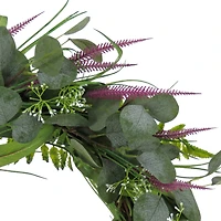 22" Eucalyptus & Lavender Wreath