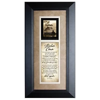 Broken Chain Wood Framed Art