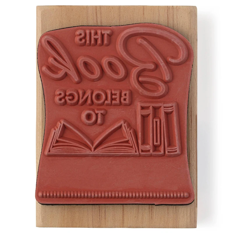 This Book Belongs To Wood Stamp by Recollections®