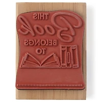 This Book Belongs To Wood Stamp by Recollections®
