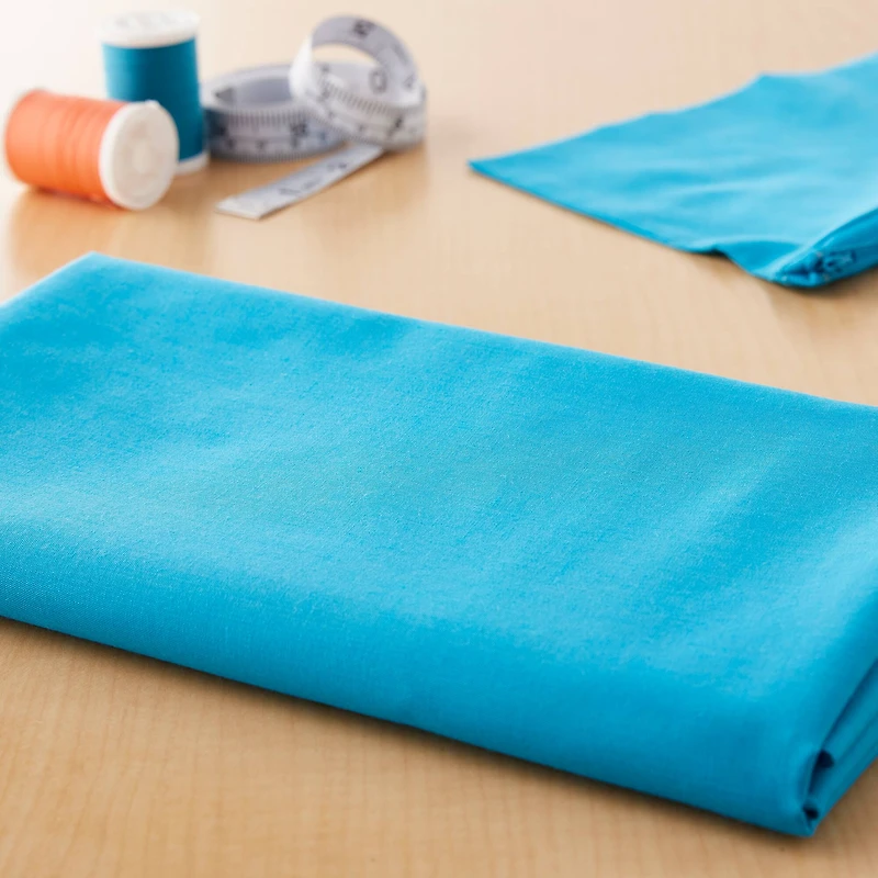 Feldman Turquoise Broadcloth Fabric