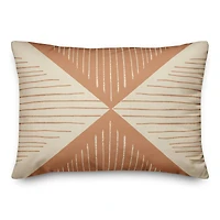 Loose Lines Triangle 14" x 20" Throw Pillow