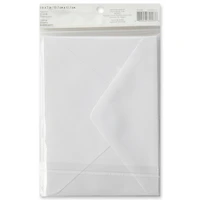 12 Packs: 10 ct. (120 total) White Cards & Envelopes by Recollections™, 5" x 7"