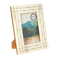 4" x 6" Bone & Brass Tabletop Frame, Atelier by Studio Décor®