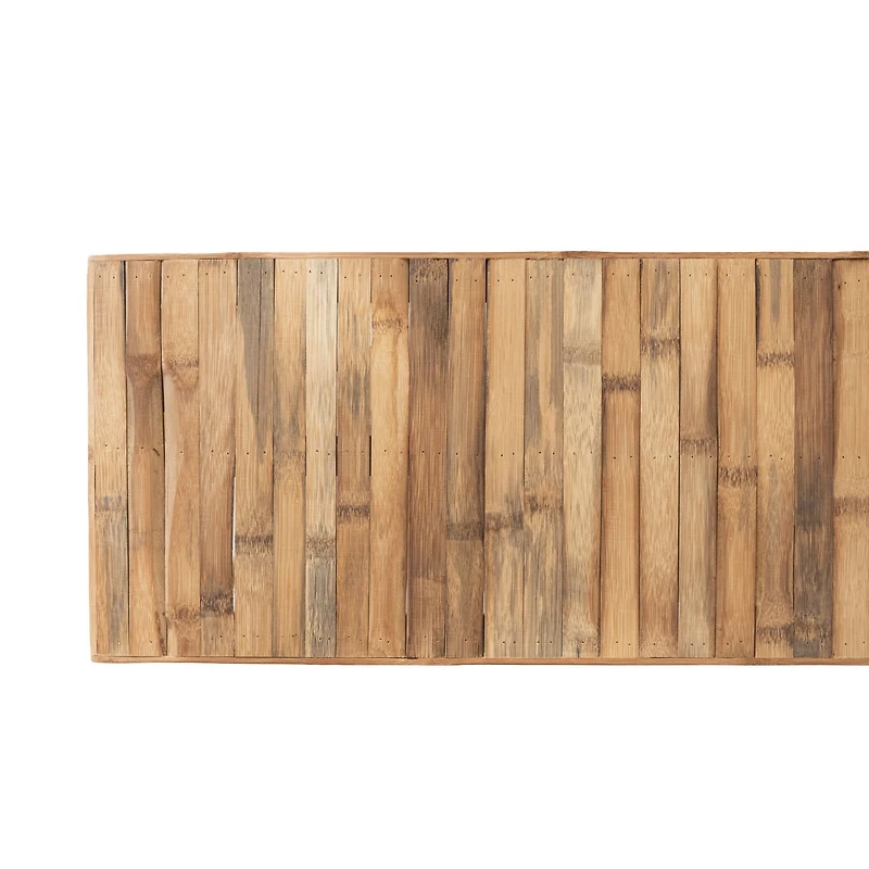 Hello Honey® Natural Tall Bamboo Accent Table with 2 Shelves