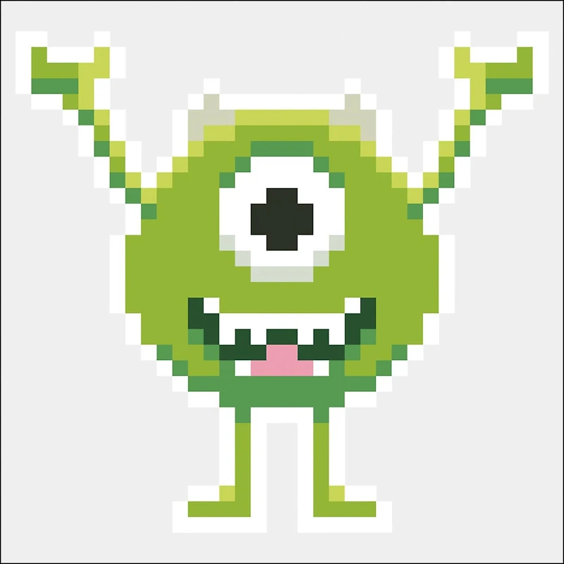 Camelot Dotz® Beginner Mike Wazowski Fun Diamond Painting Kit