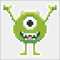 Camelot Dotz® Beginner Mike Wazowski Fun Diamond Painting Kit