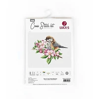 Luca-s The Tit On The Branch Counted Cross Stitch Kit