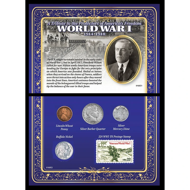 A Tribute to the Protectors of American Freedom - World War I 1914-1918