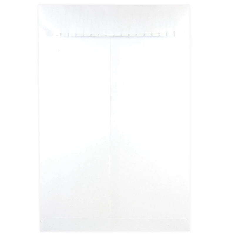 JAM Paper 12" x 15.5" White Open End Commercial Envelopes