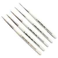 Silver Brush Limited Ultra Mini® Designer Rounds Brushes, Set of 7
