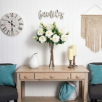 3ft. Peony Arrangement in Cylinder Vase