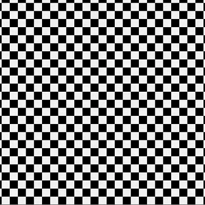 Fabric Editions Black Tile Check Cotton Fabric