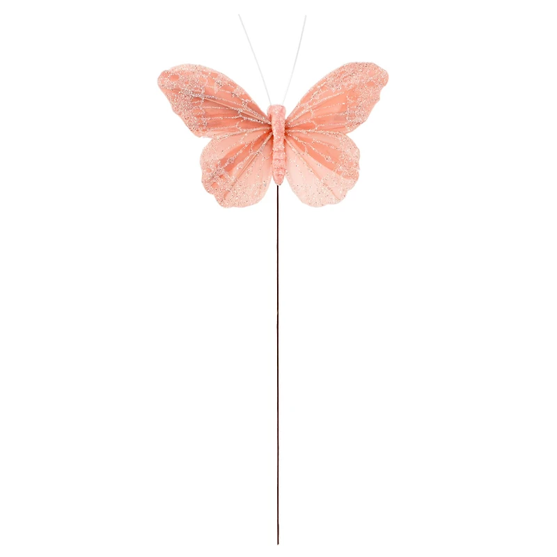 Glitter Feather Butterfly Set by Ashland