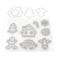 Gingerbread Clear Stamp & Die Set by Recollections™