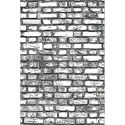 Sizzix® Tim Holtz Mini Brickwork 3D Texture Fades Embossing Folder