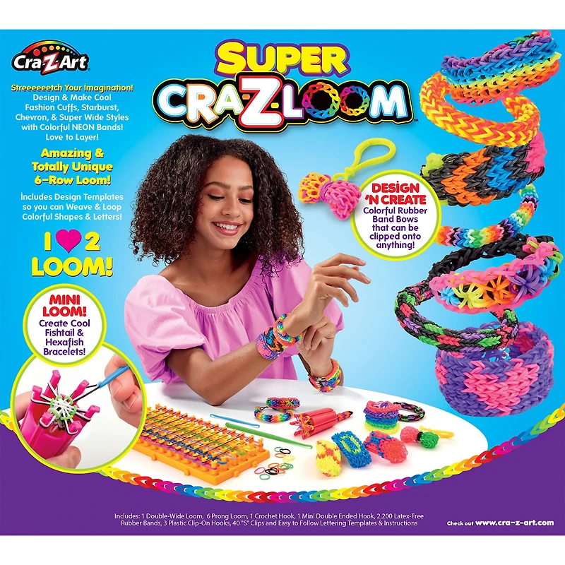 Cra-Z-Loom® DIY Bracelet Kit