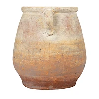 Hello Honey® 13.75" Whitewashed Terra Cotta Urn